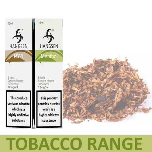 HANGSEN TOBACCO RANGE 10ML (BOX OF 10)