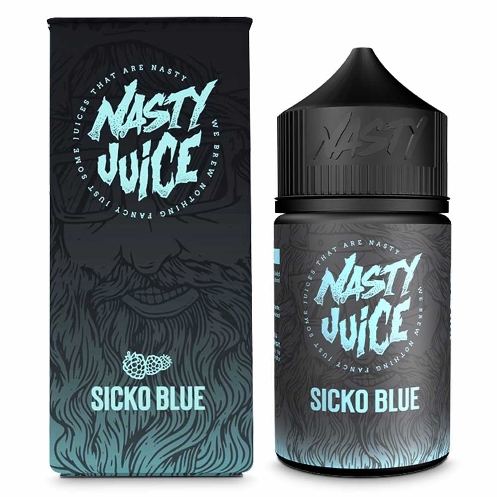 Nasty Berry – Sicko Blue E-Liquid Shortfill 60ml