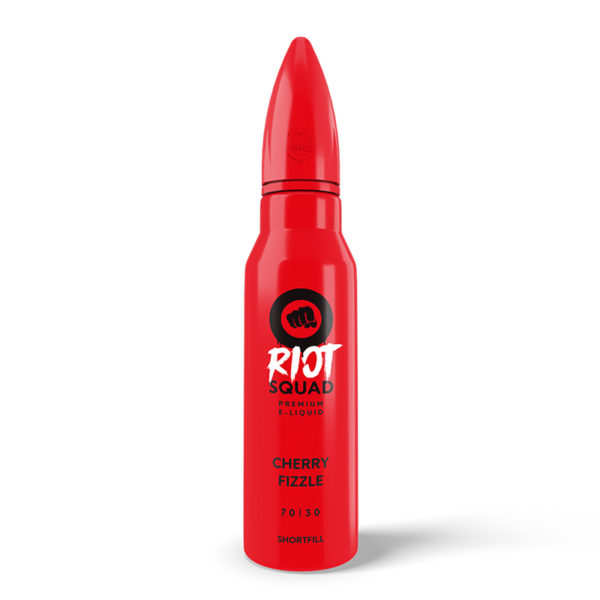 Cherry Fizzle E-Liquid Shortfill by Riot Squad SHORT FILL 60ML