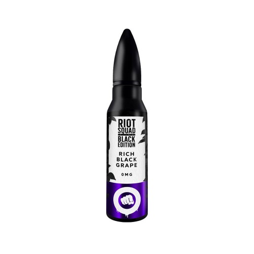 Rich Black Grape Black Edition Riot Squad SHORT FILL 60ML