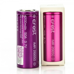 Efest IMR 26650 3.7V High Drain 50A LiMN 4200mAh Rechargeable Battery