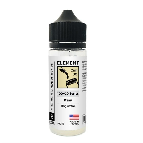 Crema 100ml Shortfill E-Liquid by Element