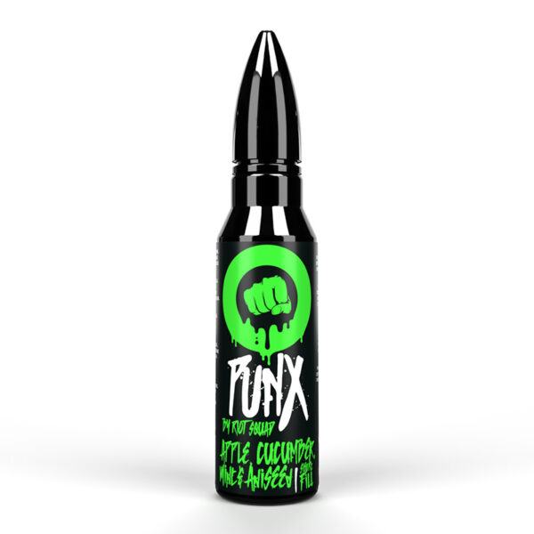 Apple Cucumber Mint & Aniseed E-Liquid Shortfill by Riot Squad Punx