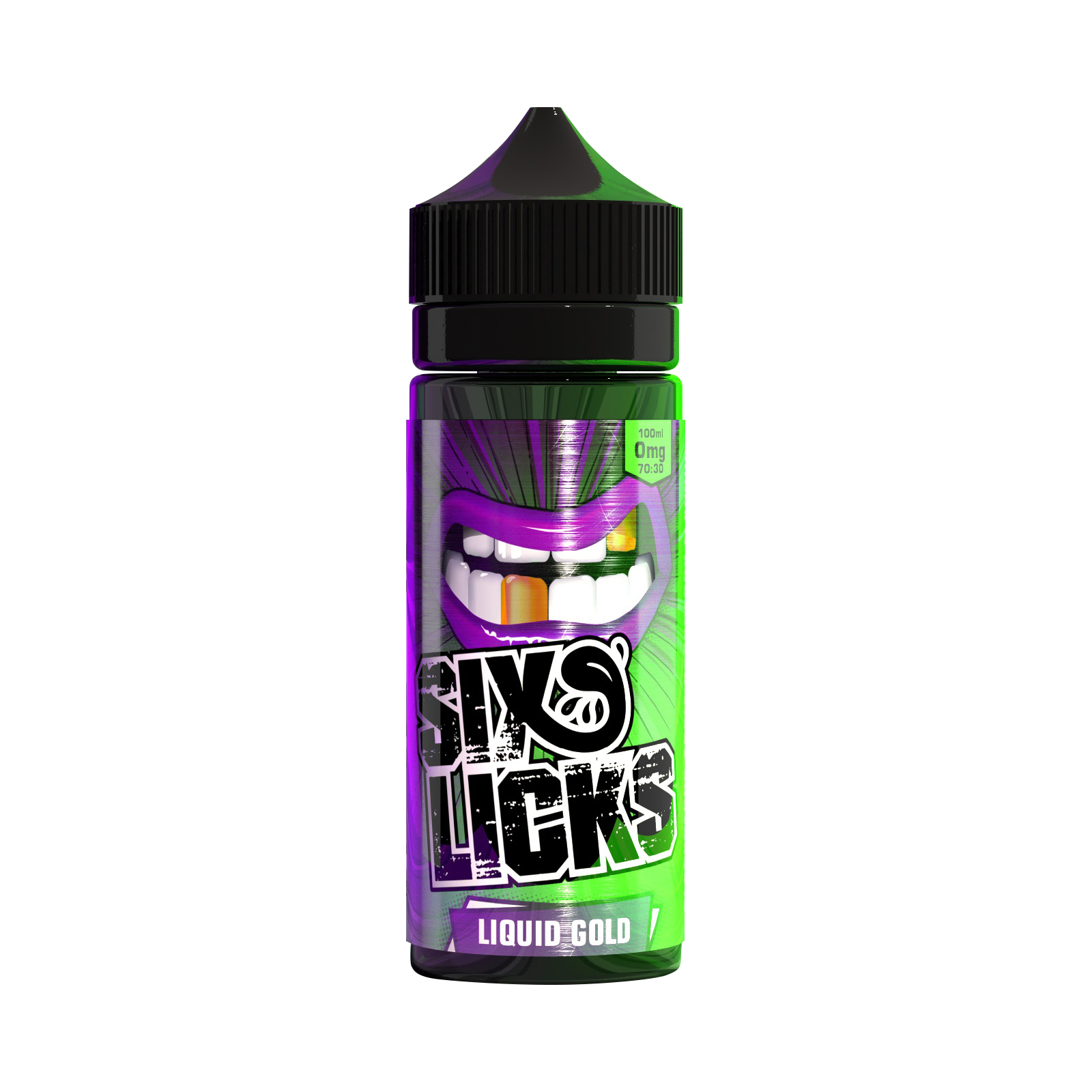 Liquid Gold by Six Licks - 0mg - Shortfill