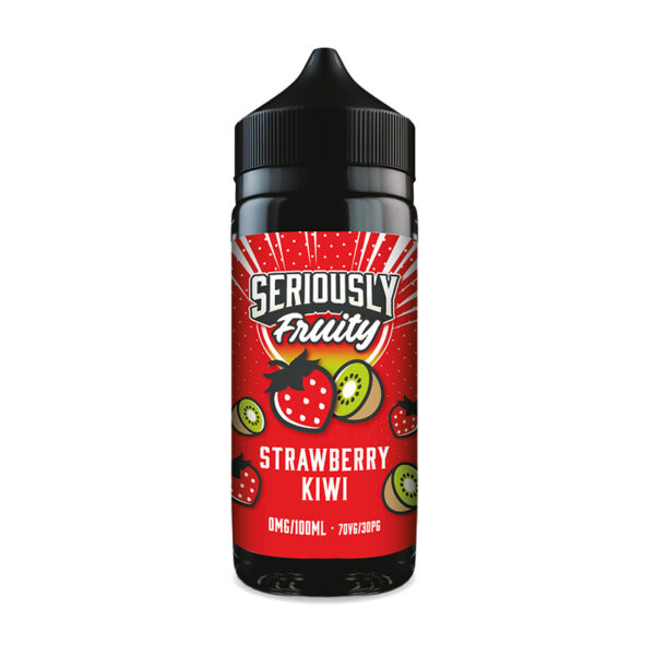 Seriously Fruity Strawberry Kiwi E-liquid 100ml Shortfill